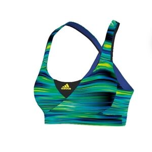 Adidas GT Supernova Teal High Support Sports Bra M